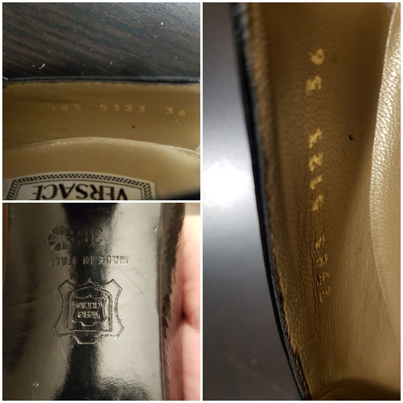 VERSACE heeled loafers 6 - Picture 8 of 11